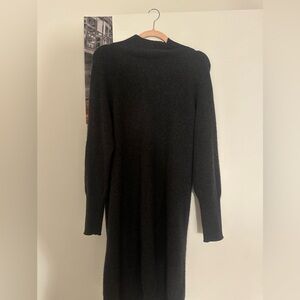 Saks Fifth Avenue Gray Cashmere Dress